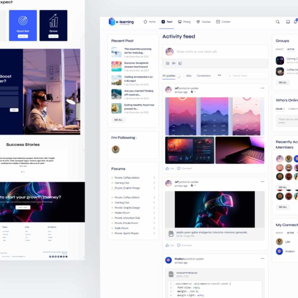 Plantilla Intranet para Empresas y Comunidades – Conecta Ya